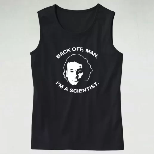 Bill Murray Ghostbusters Back Off Man Aesthetic Tank top 1