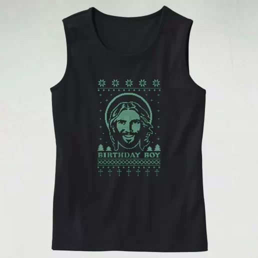 Birthday Boy Jesus Aesthetic Tank top 1