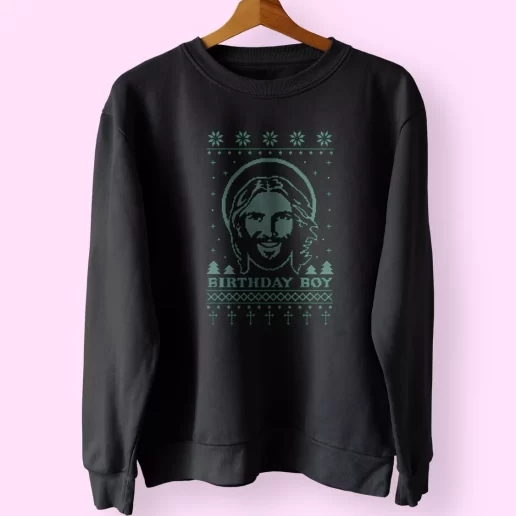 Birthday Boy Jesus Sweatshirt Outfit 1