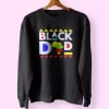 Black Dad Juneteenth King Father Africa Funny Father Day Sweatshirt 1