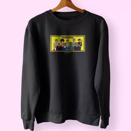 Black Excellence Ali Frederick Douglass Angela Davis Harriet Tubman Sebi Malcolm X Martin Luther King MLK Sweatshirt 1