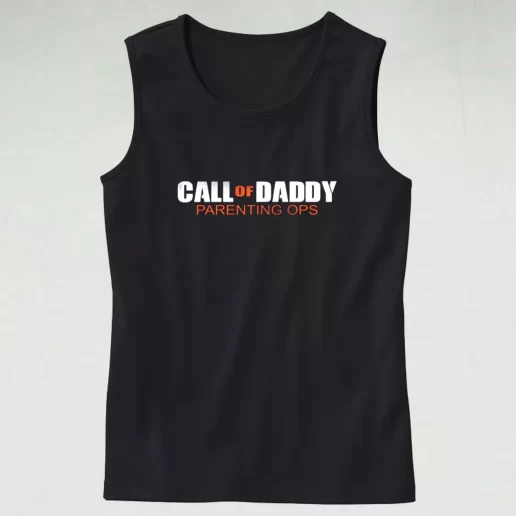 Call Of Daddy Parenting Ops Cod Dad Gym Tank Top 1