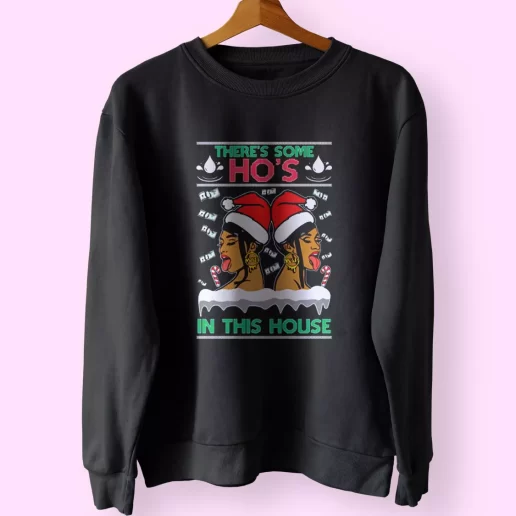 Cardi B Megan Thee Stallion Sweatshirt Xmas Outfit 1