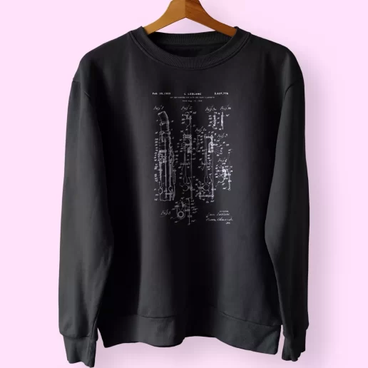 Clarinet Patent Sweatshirt Outfit 1