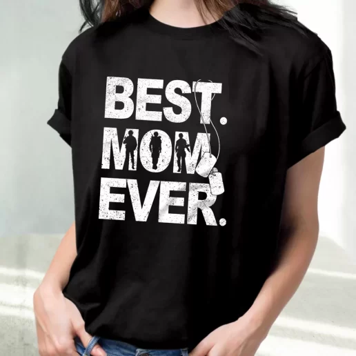 Classic T Shirt Best Mom Ever Female Veteran Outfits For Veterans Day 1