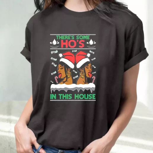 Classic T Shirt Cardi B Megan Thee Stallion Cute Xmas Shirts 1