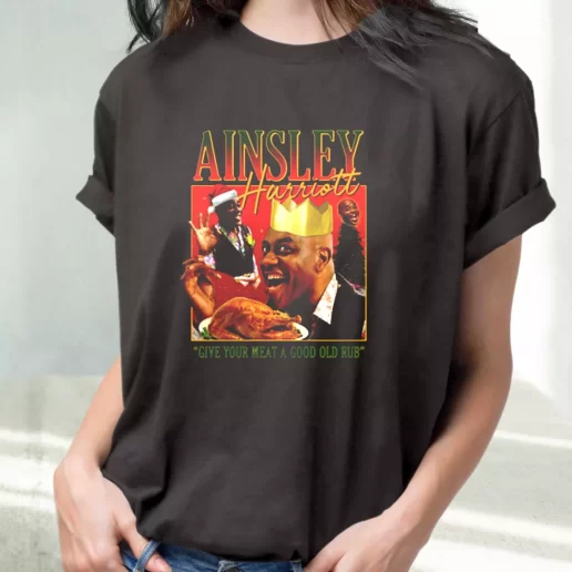 Classic T Shirt Christmas Ainsley Harriott Cooking Show Cute Xmas Shirts 1