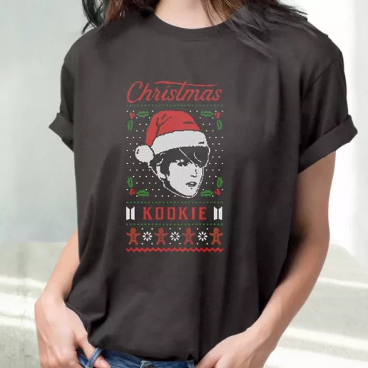 Classic T Shirt Funny Kpop Jungshook Kookie Cute Xmas Shirts 1