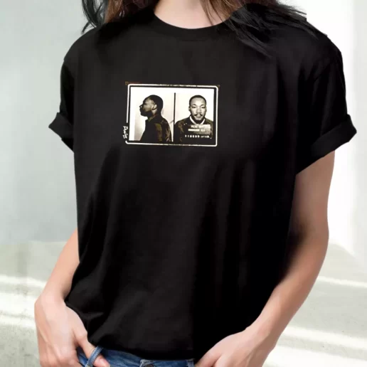 Classic T Shirt Martin Luther King Jr Mugshot 1