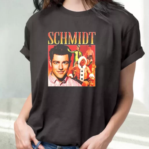 Classic T Shirt Schmidt Homage TV Icon Cute Xmas Shirts 1