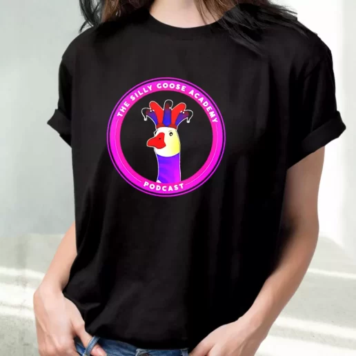 Classic T Shirt Silly Goose Academy 1