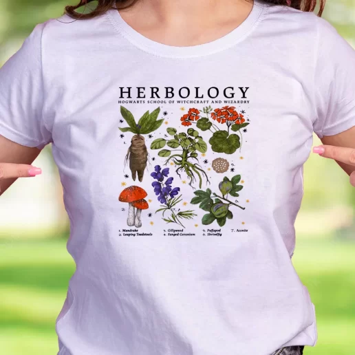 Cool T Shirt Herbology Plants Trendy Christmas Gift 1