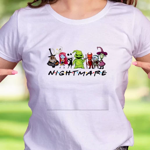 Cool T Shirt Nightmare Before Christmas Friends Trendy Christmas Gift 1