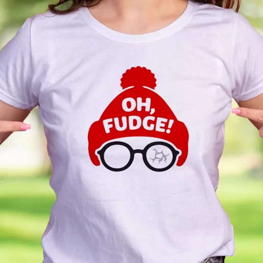 Cool T Shirt Oh Fudge Santa Trendy Christmas Gift 1