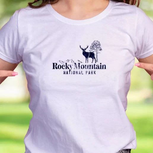 Cool T Shirt Rocky Mountain National Park Earth Day Gifts 1