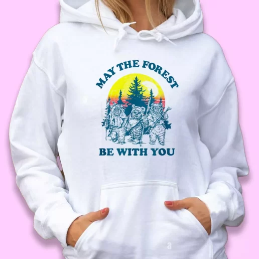 Cute Hoodie Ewok Sunset May The Forest Be With You Happy Earth Day 1