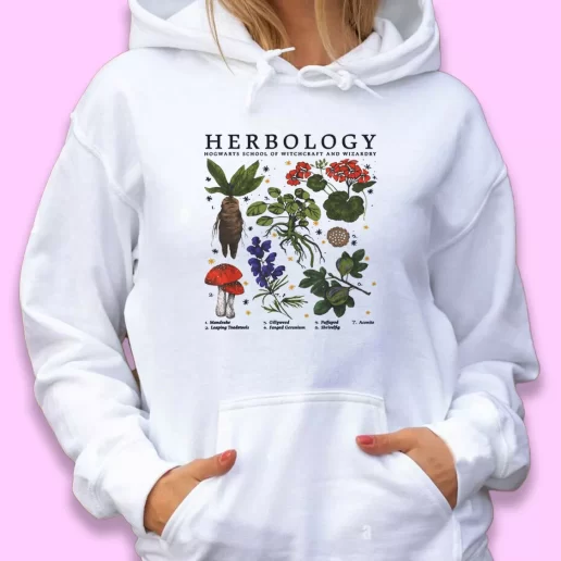 Cute Hoodie Herbology Plants Xmas Gift Idea 1