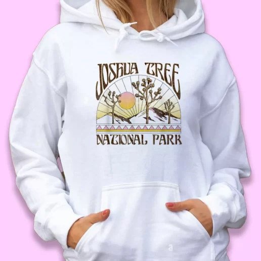 Cute Hoodie Joshua Tree National Park Retro Happy Earth Day 1