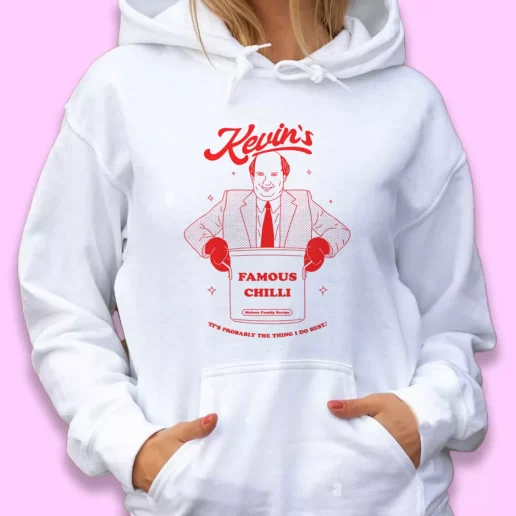 Cute Hoodie The Office Kevins Famous Chilli Xmas Gift Idea 1