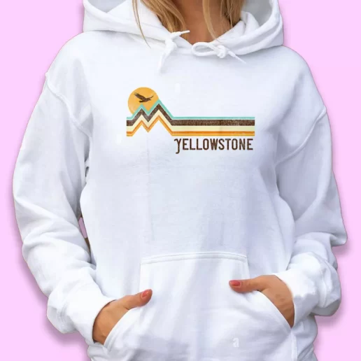 Cute Hoodie Yellowstone National Park Happy Earth Day 1