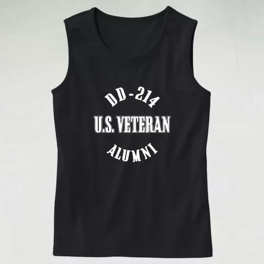 DD 214 Alumni US Veteran Army Tank Top 1