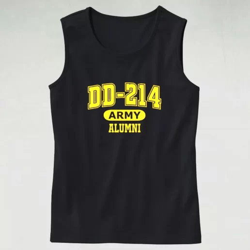 DD 214 Army Alumni Army Tank Top 1