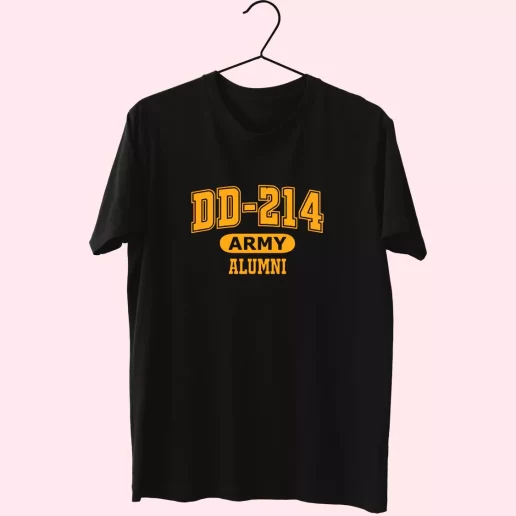 DD 214 Army Alumni Vetrerans Day T Shirt 1