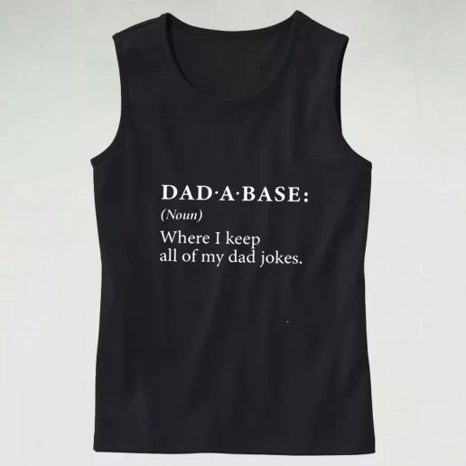 Dad A Base Joke Dad Gym Tank Top 1