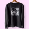 Dad The Veteran And My Hero Holiday Sweatshirt 1