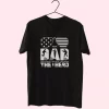 Dad The Veteran And My Hero Vetrerans Day T Shirt 1