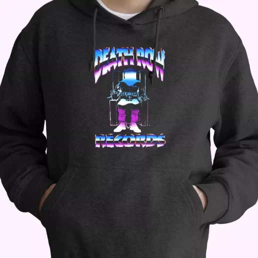 Death Row Hip Hop Records Fashionable Hoodie 1