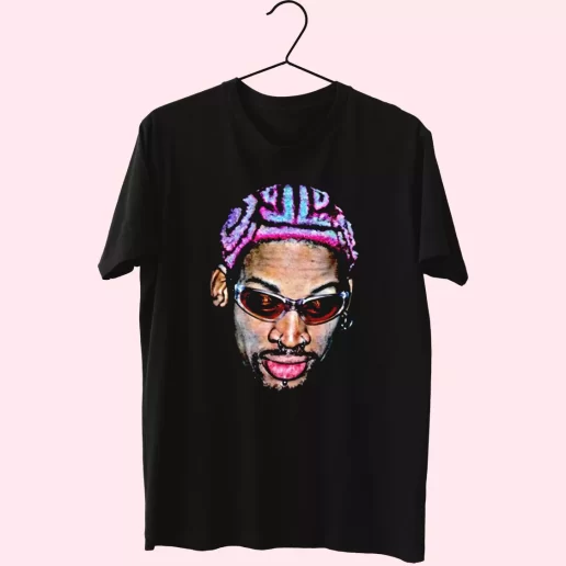 Dennis Rodman Rapper New Hair Cool T Shirt 1