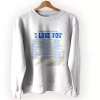 Different Ways Say I Love You Ugly Christmas Sweater 1