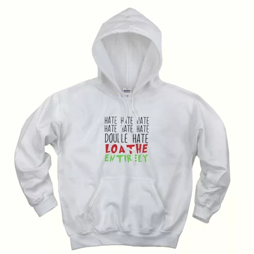 Double Hate Loa The Entirely Ugly Christmas Hoodie 1