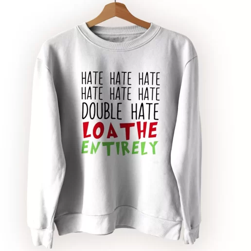 Double Hate Loa The Entirely Ugly Christmas Sweater 1