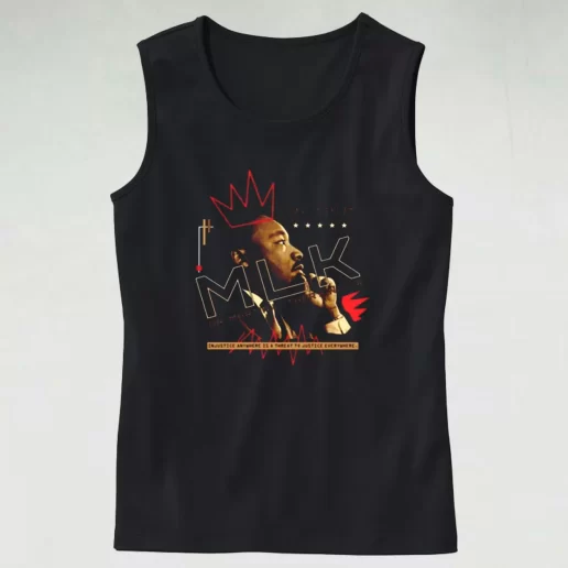 Dr Martin Luther King Jr Injustice Anywhere MLK Tank Top 1