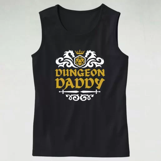 Dungeon Daddy Dad Gym Tank Top 1