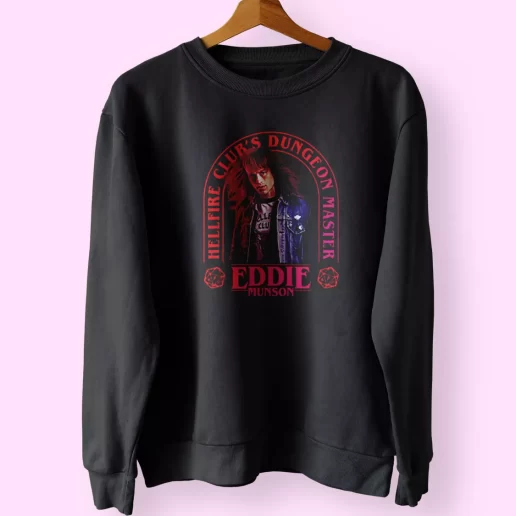 Eddie Munson Hellfire Club Dungeon Master Trendy Sweatshirt Style 1