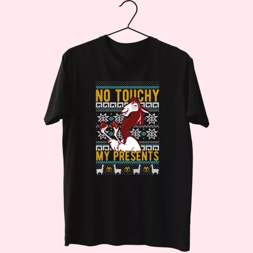 Emperors New Groove Kuzco No Touchy T Shirt Xmas Design 1