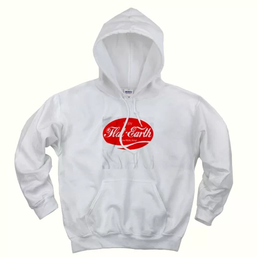 Enjoy Flat Its The Real Thing Day Earth Day Hoodie 1