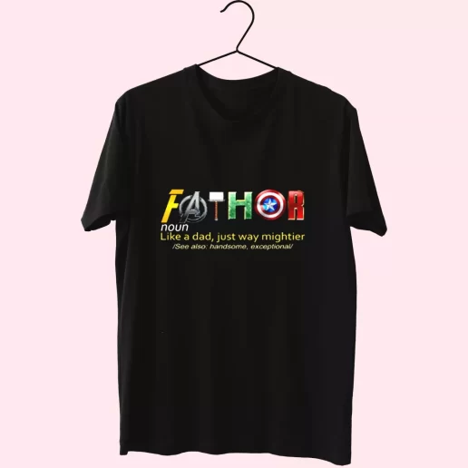 Fathor Noun Like A Dad T Shirt For Dad 1