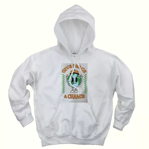 Give Peace A Chance Day Earth Day Hoodie 1