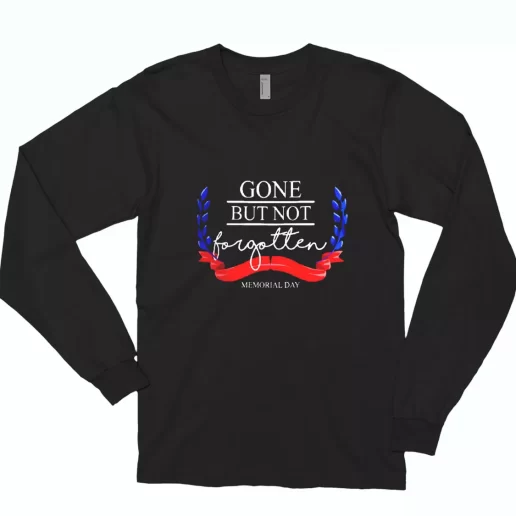 Gone But Not Forgotten Combat Long Sleeve T Shirt 1