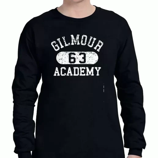 Graphic Long Sleeve T Shirt David Gilmour Academy 63 1