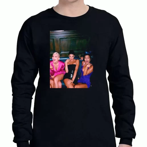 Graphic Long Sleeve T Shirt Kendall X Kylie X Kourtney Collabs 1