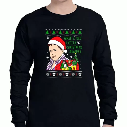 Graphic Long Sleeve T Shirt Lord Jane What A Sad Little Christmas Jumper Xmas Clothing Sale 1