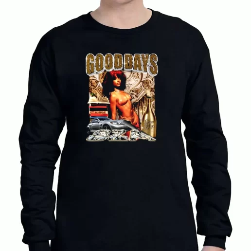 Graphic Long Sleeve T Shirt SZA Good Days Rich 1