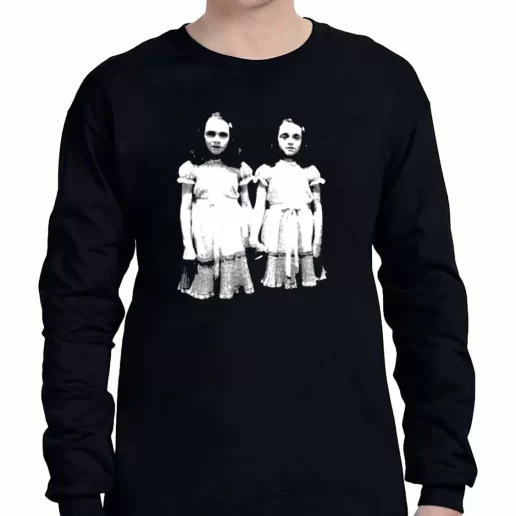 Graphic Long Sleeve T Shirt Shining Grady Twins 1