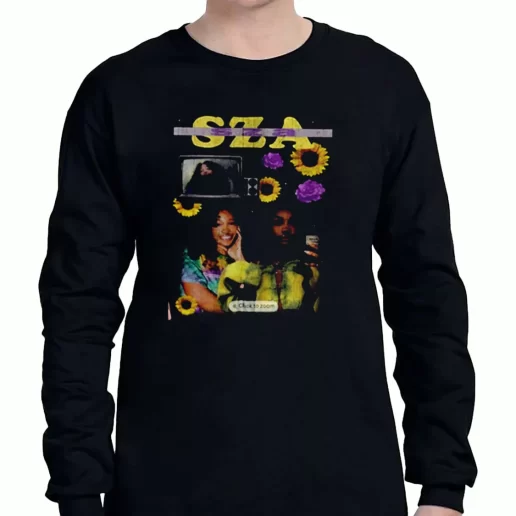 Graphic Long Sleeve T Shirt Sza Ctrl Alternate Album 1