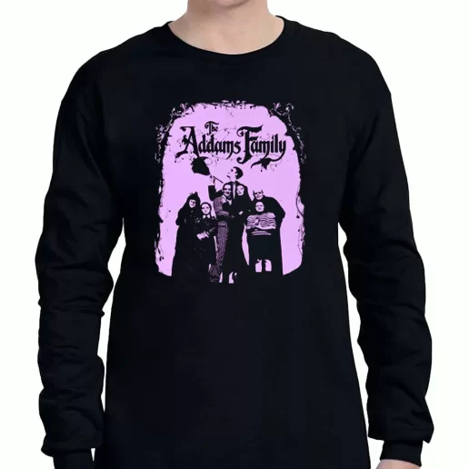 Graphic Long Sleeve T Shirt The Addams Family 1